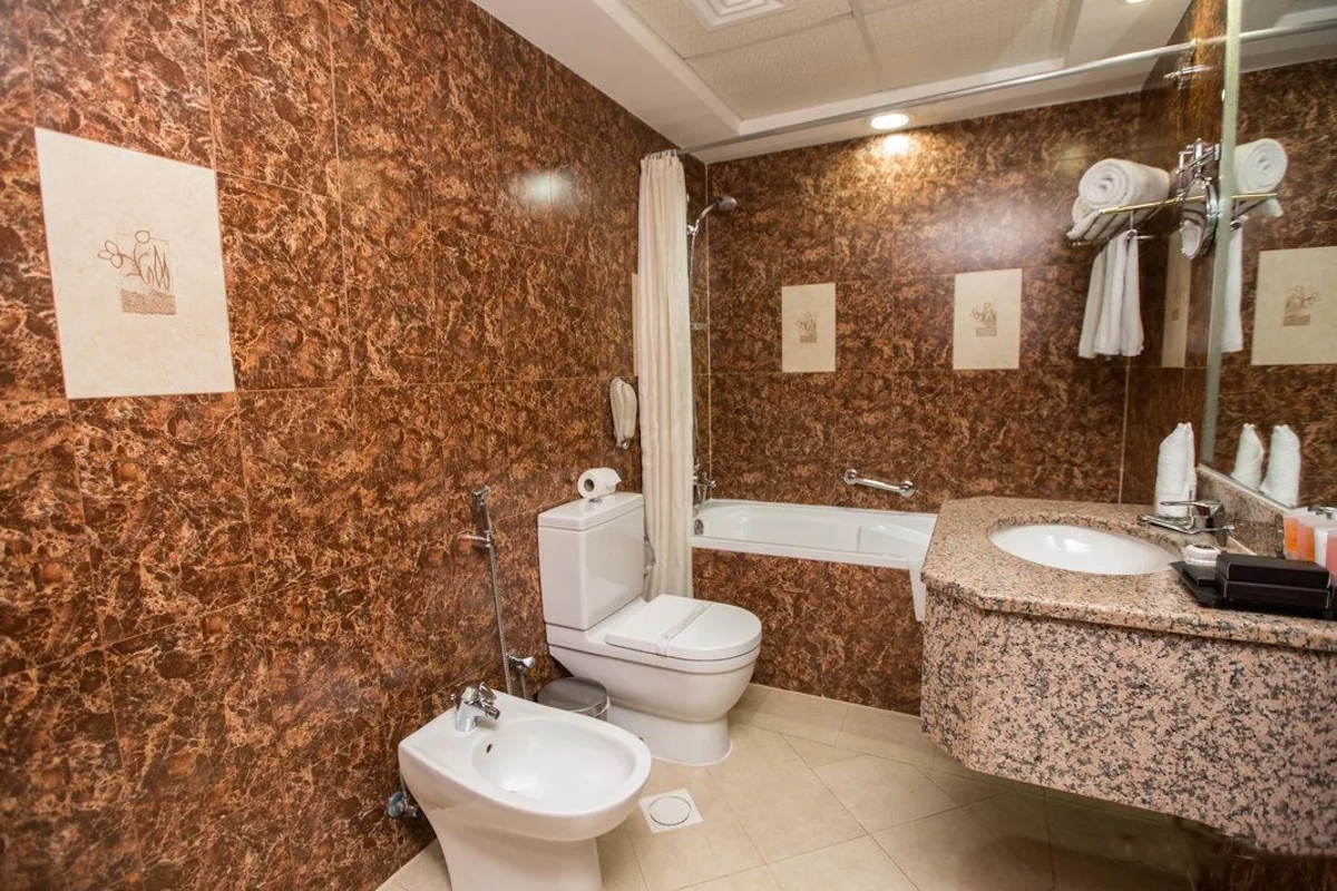 سرویس بهداشتی و حمام هتل گرند سنترال دبی